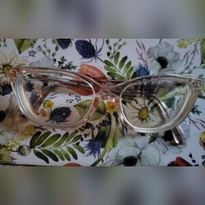 COACH Transparent Pink Eyeglasses 5556